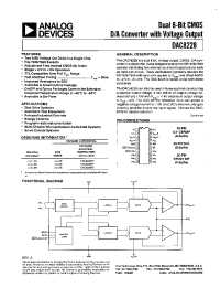 Datasheet DAC8228 manufacturer Analog Devices