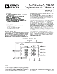 Datasheet DAC8426BR2 manufacturer Analog Devices