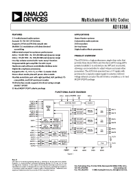 Datasheet EVAL-AD1836AEB manufacturer Analog Devices