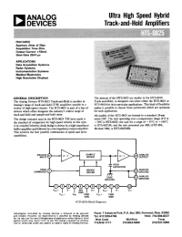 Datasheet HTS-0025M manufacturer Analog Devices