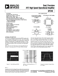 Datasheet OP249 manufacturer Analog Devices
