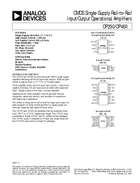 Datasheet OP450 manufacturer Analog Devices
