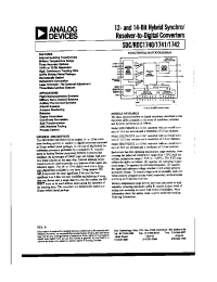Datasheet RDC1742414B manufacturer Analog Devices