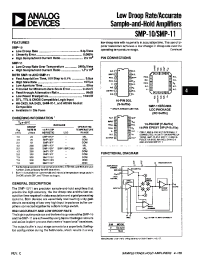 Datasheet SMP11BY manufacturer Analog Devices