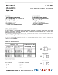 Datasheet AMS1084-3.3 manufacturer AMS