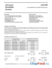 Datasheet AMS1085-5.0 manufacturer AMS