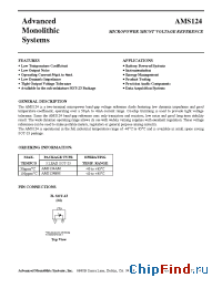 Datasheet AMS124BM manufacturer AMS