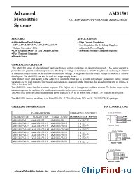 Datasheet AMS1501CD-3.3 manufacturer AMS