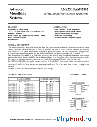 Datasheet AMS2502-1.8 manufacturer AMS