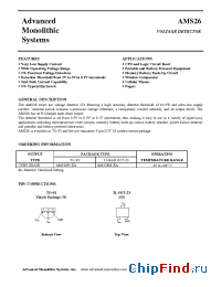 Datasheet AMS26N-XA manufacturer AMS