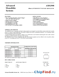 Datasheet AMS2908 manufacturer AMS