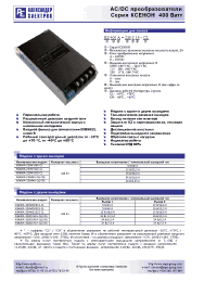 Datasheet KS400A-230W S12-CL manufacturer АЕДОН
