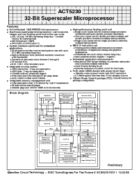 Datasheet ACT-5230PC-150F22C manufacturer Aeroflex