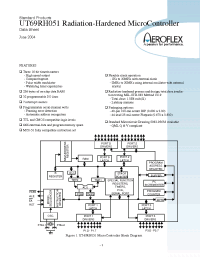 Datasheet UT69RH051P-CC manufacturer Aeroflex
