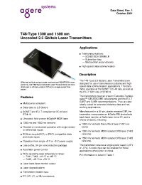 Datasheet T48-TYPE manufacturer Agere