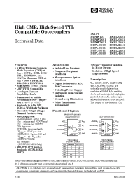 Datasheet HCPL-061N manufacturer Agilent