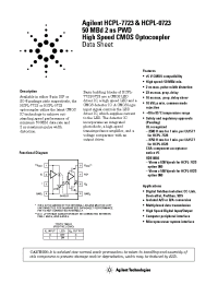 Datasheet HCPL-0723-060 manufacturer Agilent