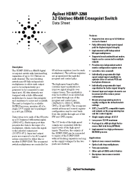 Datasheet HDMP-3268 manufacturer Agilent