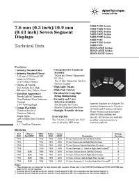Datasheet HP5082-7740 manufacturer Agilent