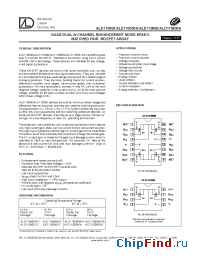 Datasheet ALD110808PC manufacturer ALD