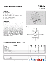 Datasheet AA022P1-65 manufacturer Alpha