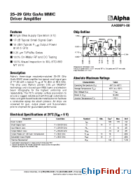 Datasheet AA026P1-00 manufacturer Alpha