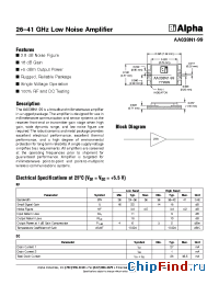 Datasheet AA038N1-99 manufacturer Alpha