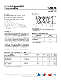 Datasheet AA038P5-00 manufacturer Alpha