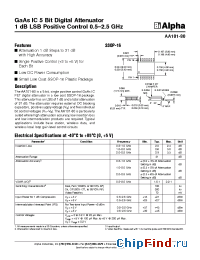 Datasheet AA101-80 manufacturer Alpha