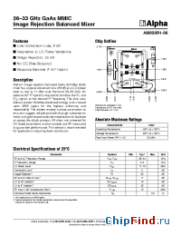 Datasheet AM028R1-00 manufacturer Alpha
