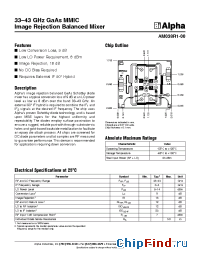 Datasheet AM038R1-00 manufacturer Alpha