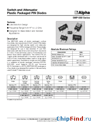 Datasheet SMP1302-011 manufacturer Alpha