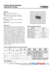 Datasheet SMS3926-023 manufacturer Alpha