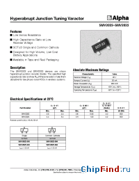 Datasheet SMV2022-001 manufacturer Alpha