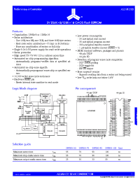 Datasheet AS29F200B-120SI manufacturer Alliance