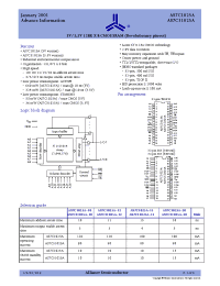 Datasheet AS7C1025A-20TJI manufacturer Alliance