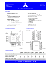 Datasheet AS7C256L-35SC manufacturer Alliance