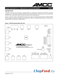 Datasheet EV3019 manufacturer AMCC