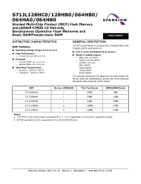 Datasheet S71JL128HB0 manufacturer AMD