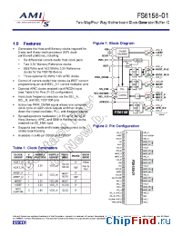 Datasheet FS6158-01 manufacturer AMI