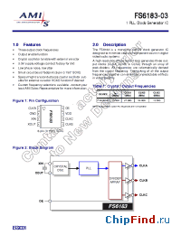 Datasheet FS6183-04 manufacturer AMI