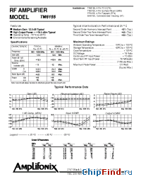 Datasheet BX6155 manufacturer Amplifonix