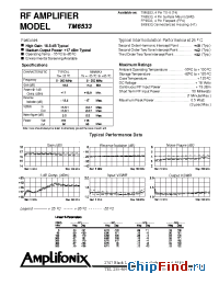 Datasheet BX6533 manufacturer Amplifonix
