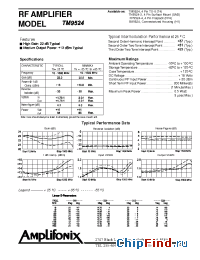 Datasheet BX9524 manufacturer Amplifonix
