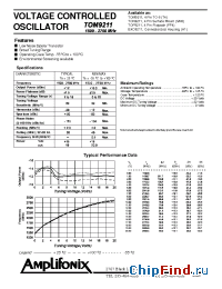 Datasheet BXO9211 manufacturer Amplifonix