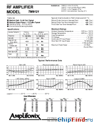 Datasheet FP9121 manufacturer Amplifonix