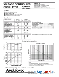 Datasheet TOM9314 manufacturer Amplifonix