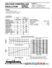 Datasheet TOM9341 manufacturer Amplifonix