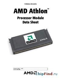 Datasheet AMD-K7600MTR51BA manufacturer Advanced Micro Systems