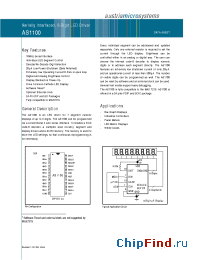 Datasheet AS1100PE-Z manufacturer AMSCO